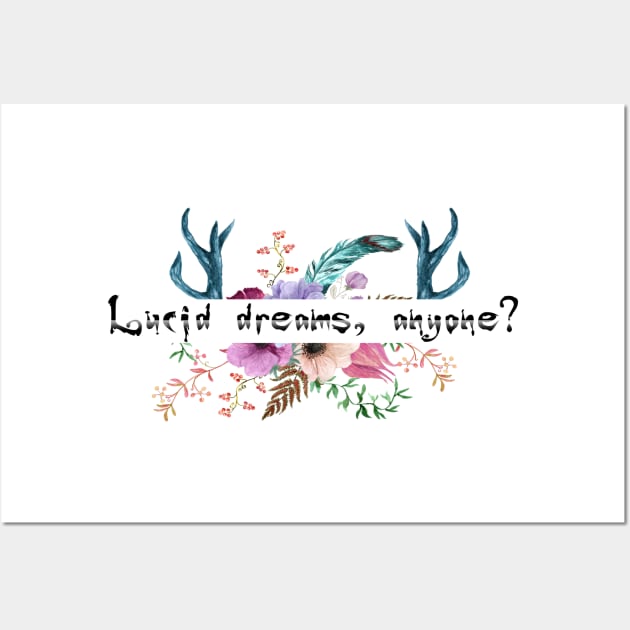 Lucid dreams Wall Art by Love Creates